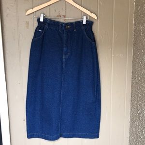 Vintage Lee denim skirt